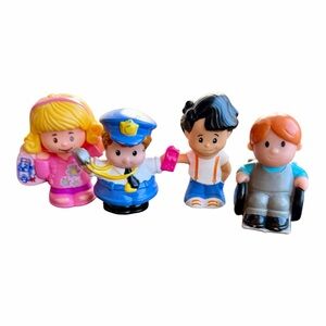 Fisher-Price Little People Happyland Collectible Figurines Lot